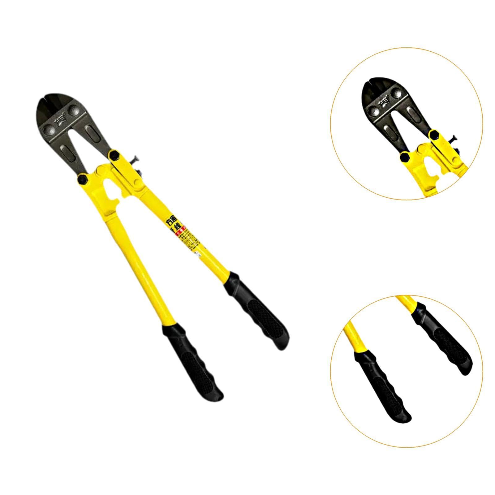Cortapernos, Alicates de Alta Resistencia, Cortacables, Alicates para Cables, Mordazas de Aleación, Mango Ergonómico Antideslizante, Adecuados para Em