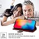 PU Leder Handyhülle mit Wildleder-Optik Kompatibel mit Olympia Neo, Klapphülle mit Magnetverschluss und Kartenfächern (Rot)