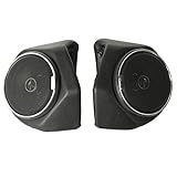 XMT-MOTO Backrest Tour Pak Pack Rear Speakers for Harley Touring Models KingTour Pak 2014 2015 2016 2017 2018 2019