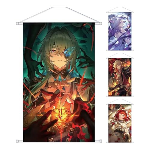 Cool Anaxa Mydei Honkai Star Rail Wall Scroll (Anaxa-2)