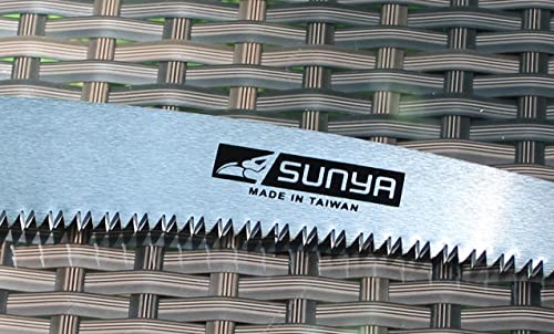 Image of SUNYA Pruning Hand Saw Gardening Tools Pruner | Hand Tools for Remove Unwanted Branches in Your Garden, Hand-Powered Outdoors Gardening - non foldable. Replaceable blades