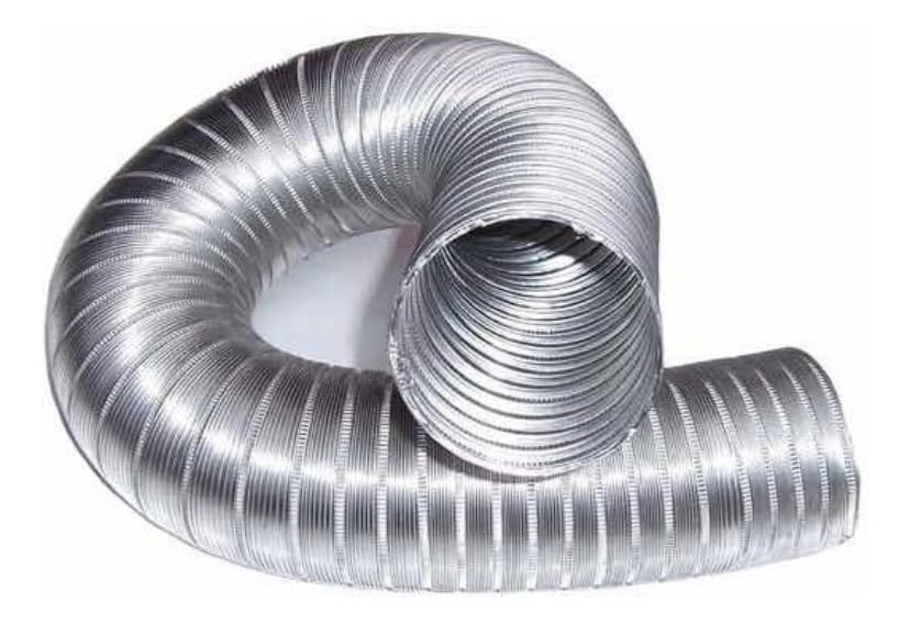Consejos y comparativas para Comprar Tubo flexible aluminio los más recomendados. 37 Ducto Flexible De Aluminio De 4 Pulgadas de Diámetro X 2.44 Metros de Largo HVAC