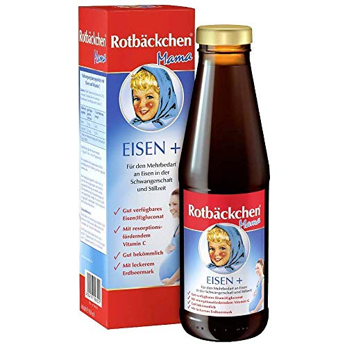 Preisvergleich Produktbild Rotbäckchen Mama Eisen+ 6x450ml