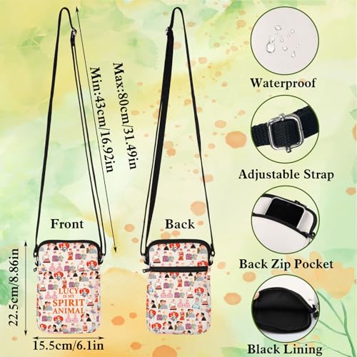 WZMPA Funny Ethel & Lucy Fans Crossbody Bag Lucy Fans Gift Lucy Is My Spirit Animal Sling Bag Lucy Merchandise2