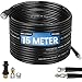 Produktbild MUUKAIII Universal Rohrreinigungsschlauch Premium Set 15m,M22 Adapter,200 bar inkl,Rohrreinigungsschlauch Rohrreiniger Set mit Adapter und 2 Düsen,kompatibel mit Kärcher K2-K7 Hochdruckreiniger