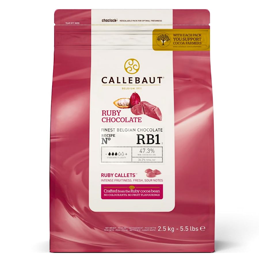 CALLETS DE CHOCOLATE RUBY 2,5 KG