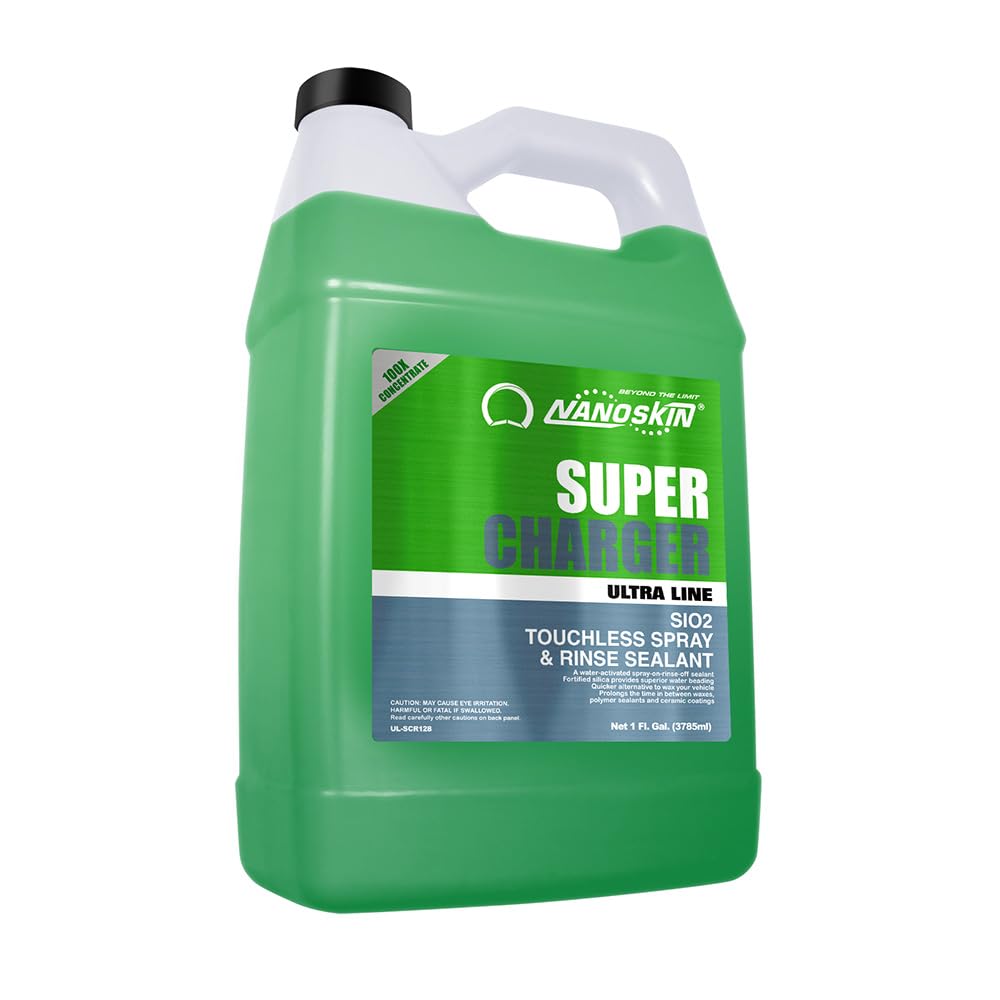 Nanoskin SUPER CHARGER SiO2 Sealant For Car Shine, 1 Gallon