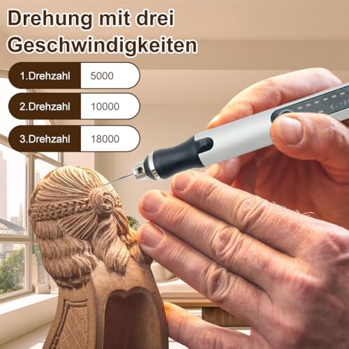Mini stylo graveur sans fil pour marquer le métal sans effort