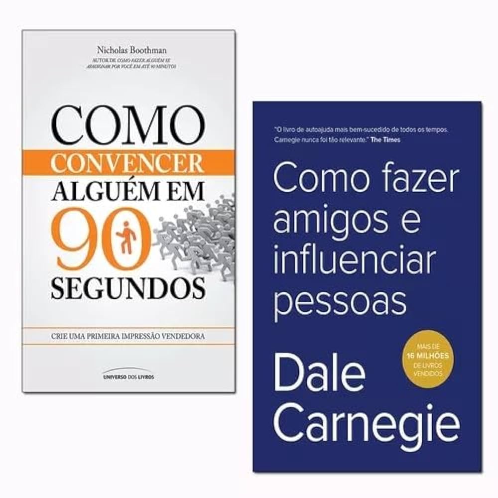 Capa: Como fazer amigos e influenciar pessoas