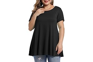 Lightweight Loose Fit Flare Tunic for Women