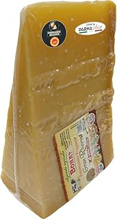 Parmigiano Reggiano PDO Aged Italian Cheese, Premium 4-Year Aged Bonat Selected by PARMAshop, Authentic DOP Certified