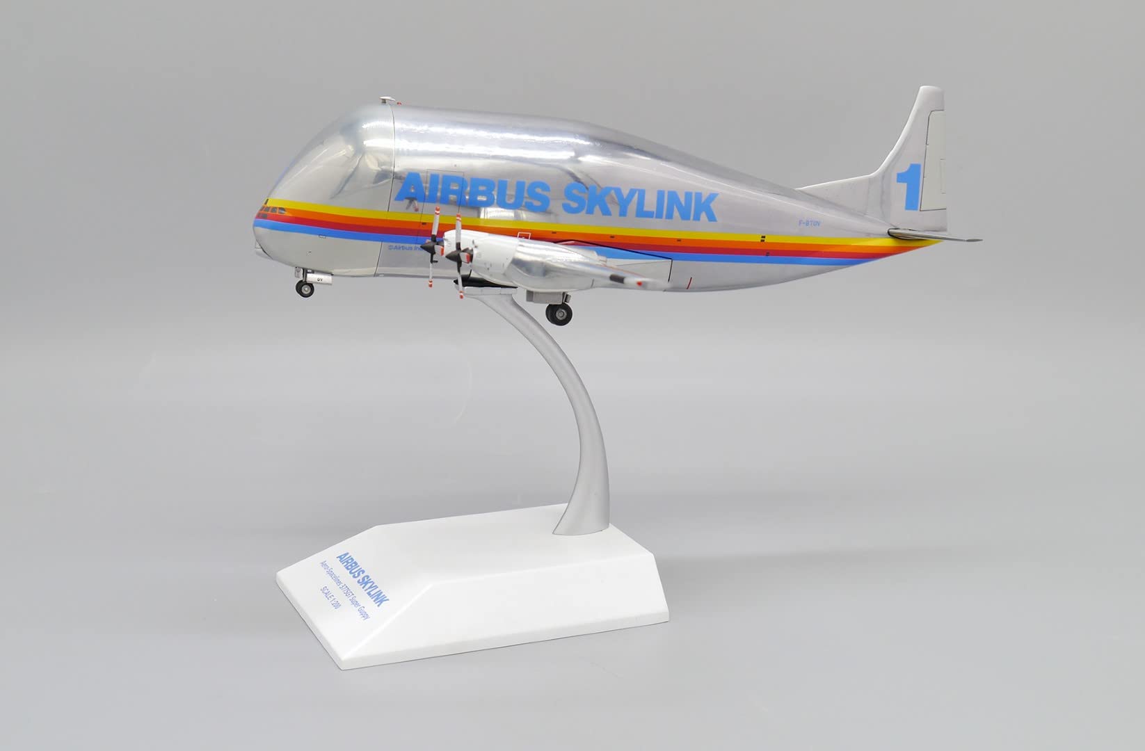 スーパーグッピー Aviationtag 橙色 Super Guppy Edition 1:400