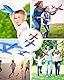 TPZORJX Styropor Flugzeuge für Kinder 2 Stück, Styroporflieger Kinder, Flugzeug Spielzeug, Planes Airplane Spielzeug, Wurfgleiter, Flieger Styropor Groß, Kindertagsgeschenke, Geburtstagsgeschenke