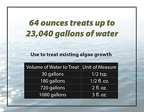 Sanco Industries 13807 Bloom Buster Pond Algae Control - 64Oz - Fast Acting Algaecide, Use In Fountains & Outdoor Ponds Containing Koi & Other Fish thumb #3