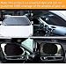 PEYOU 6 Unidades Parasol coche, Parasol Coche Delantero para Parabrisas de Coche...