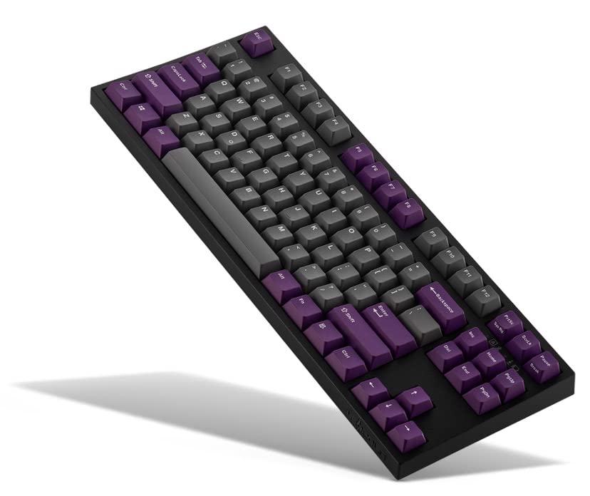 Amazon.com: Leopold FC750RBT Purple/Grey TKL Bluetooth PD Double