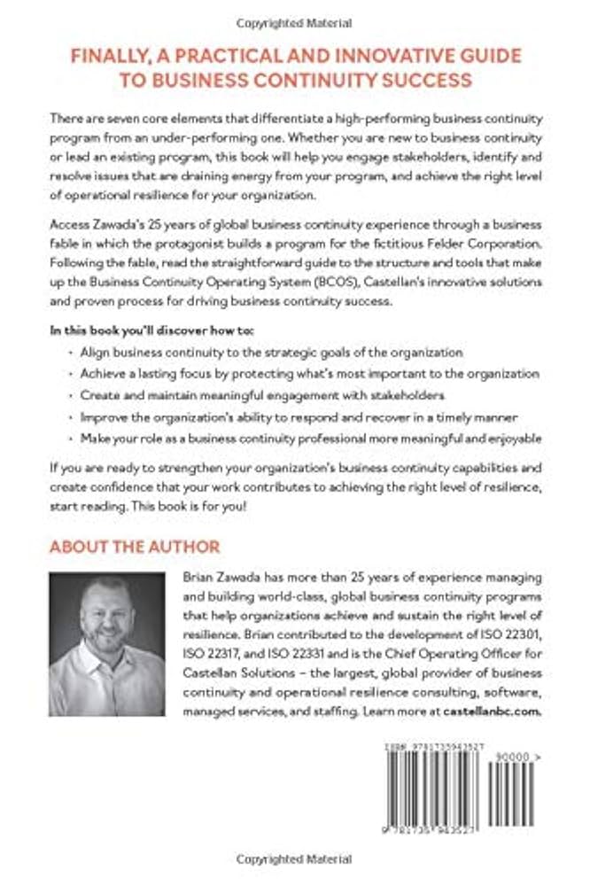 Amazon.com: The Business Continuity Operating System: What