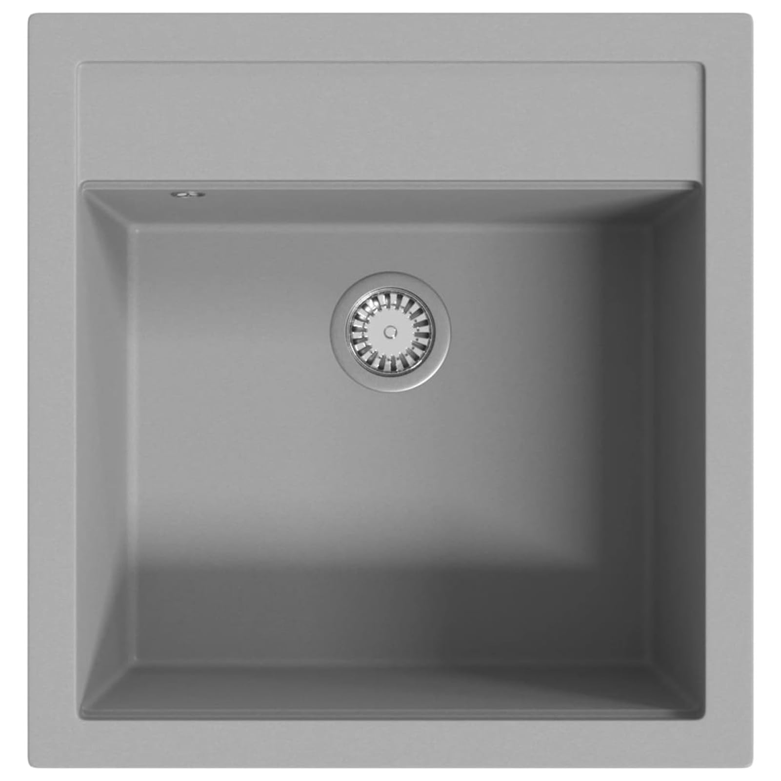 Fregadero de cocina de un seno de granito gris, ShGaxin Mueble Pila Lavadero, Pila Fregadero Cocina, Fregadero Sobre Encimera, Fregadero Baño Encimera, Picas De Cocina