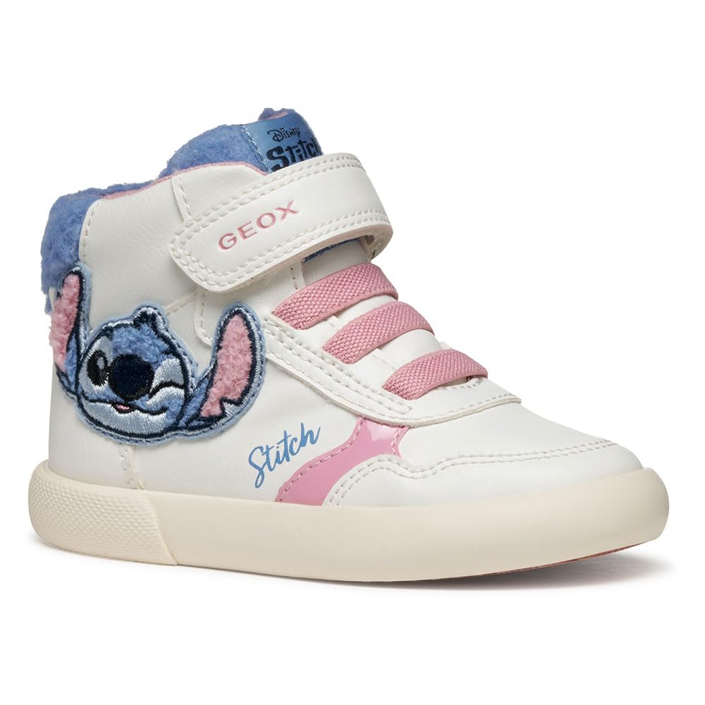 Geox Baby B Gisli Girl Sneakers White/Sky, 24 EU