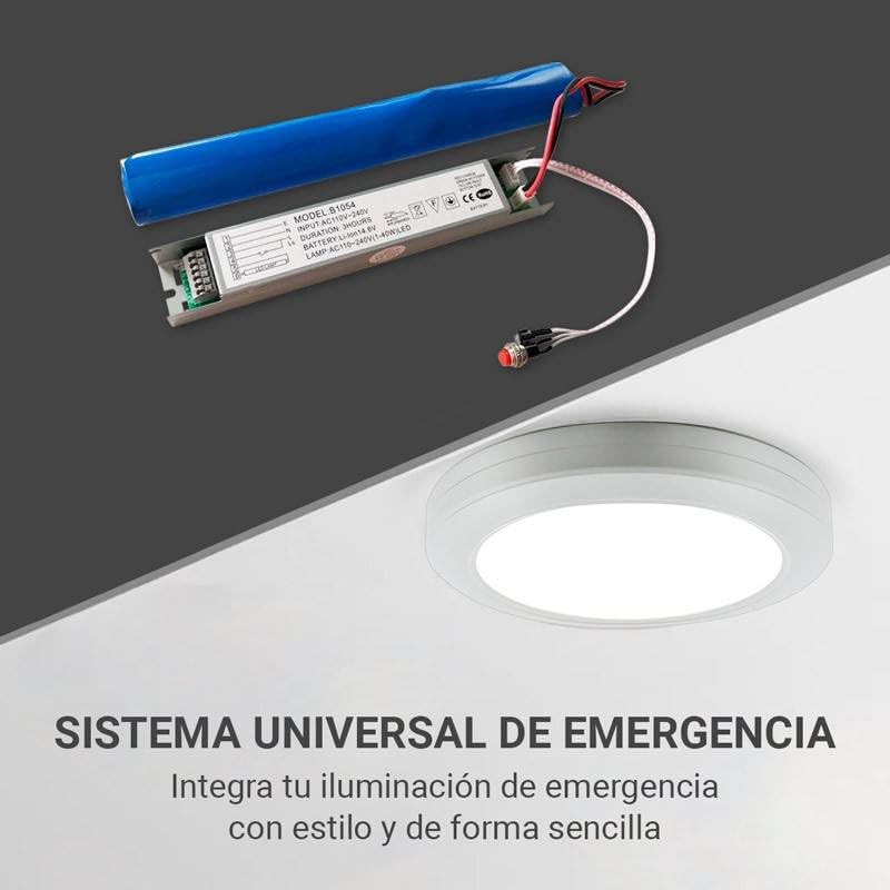 Kit di conversione da apparecchi LED a luce di emergenza - Max. 40W