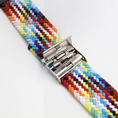 Horlogebandje vervangen compatibel met Garmin Vivoactive 4S/Vivomove 3S/Venu 2S/Fossil Q Venture Gen 3 verstelbare horlogeband 140 mm-235 mm 20 mm kleurrijk, 20mm, Nylon - Image 8