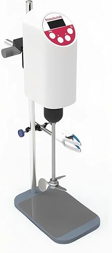 Fristaden Lab Agitador digital superior de 100-2000 rpm velocidad de agitación, mezclador de laboratorio resistente de 20L, agitador de laboratorio