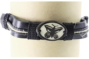 BUTTERFLY - Tagua Friendship Bracelet for Women - Vegan, Organic - Native...