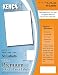 Kenco Premium White Address Shipping UPC Laser/Inkjet Labels Made in The USA (8.5" X 11" 50 Labels)