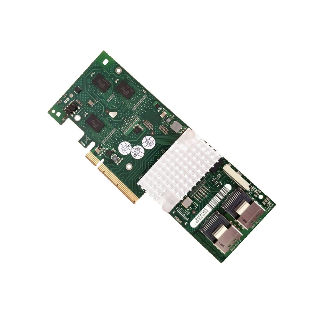 ChenYang Tarjeta controladora CY PCI-E 2.0 X8 con soporte PCI-E a D2616-A12 LSI 9261-8i SATA/SAS Raid 6Gbs 512MB caché SFF-8087 6Gb RAID0.1.5.6