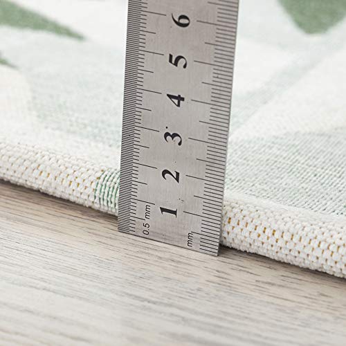 20X31 Door Mat Hallway Indoor Doormat Leaves Rugs Non Slip Chenille Fabrics Carpet For Small Front Machine Washable #TOP5