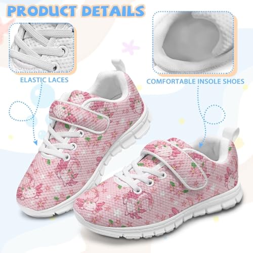 Animal Print Running Shoes Boys Girls Sneakers with Single Buckle Soft Comfort Lightweight Design Ideal for Kids Footwear for Daily Use and Play3