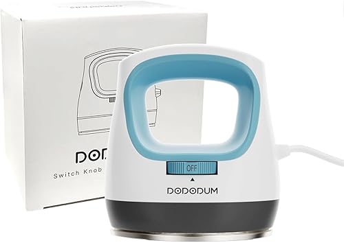 DODODUM Prensa de calor pequeña máquina de prensa de calor para camisetas, zapatos, sombreros, pequeños proyectos de vinilo termotransferible para