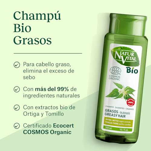 NOVA ENGEL Champu Bio Ecocert Cabellos Grasos 300 ml