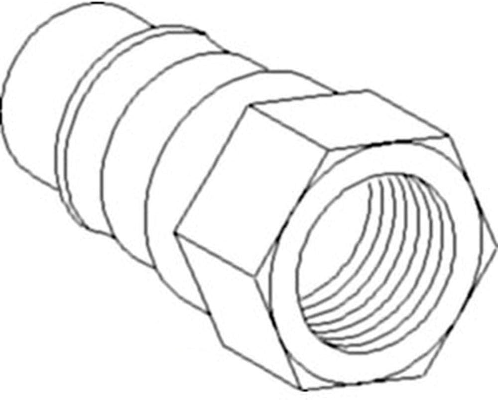 Hydraulic Male Coupler Fits B2100 B2400 B2410 B2630 B2710 B2910 B3030 B7300
