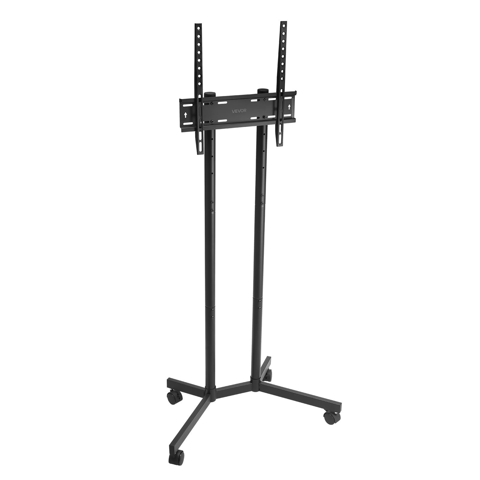 VEVOR Support TV à roulettes, pour téléviseurs/LED/LCD/OLED de 812,8 à 1651 mm, Chariot TV Mobile, jusqu'à 40 kg, Support télé sur Pied Portable, Max. VESA 400 x 400 mm, pour Salon, Bureau, extérieur