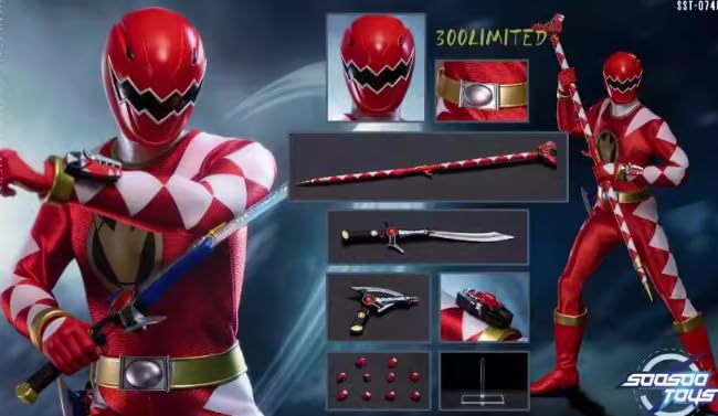 Amazon | [AC]Soosootoys 1/6 スーパー戦隊 赤い戦士 SST-074B 可動