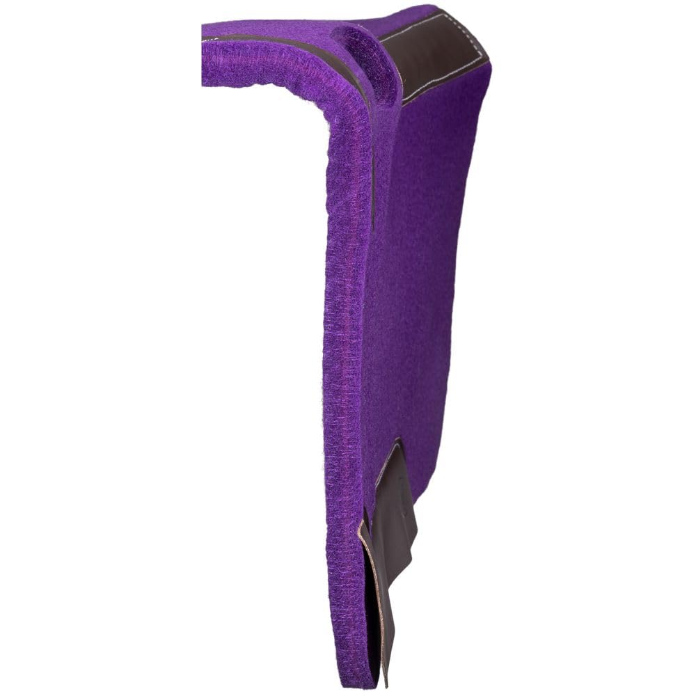 Tough 1 Contour Felt Saddle Pad 32X32 Purple