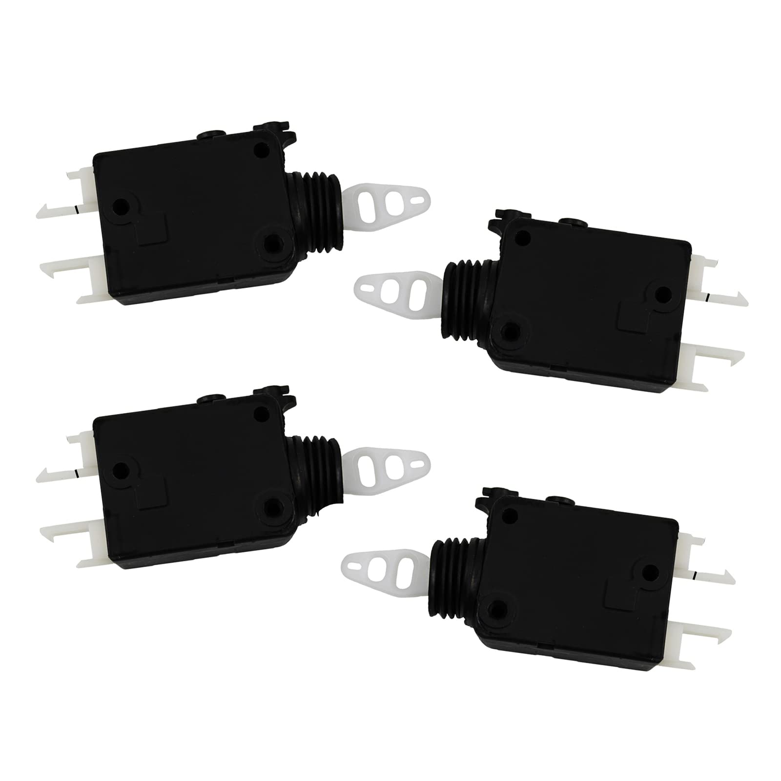 (Lot de 4) Moteurs de Centralisation Ouverture Fermeture Électrique pour Porte ou Coffre compatible pour AX BERLINGO BX SAXO ZX 106 205 309 405 605 PARTNER - 661503 661505
