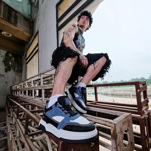 Image of SOLETHREADS VICE Sneakers for Men | Stylish & Fashionable| Comfortable|Walking Shoes| Lightweight Flexible| Skid-Resistant| Everyday |Casual Shoes for Men