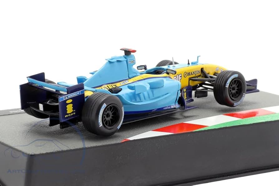 Amazon | F1 ミニカー 1/43 ルノー R24 ヤルノ トゥルーリ