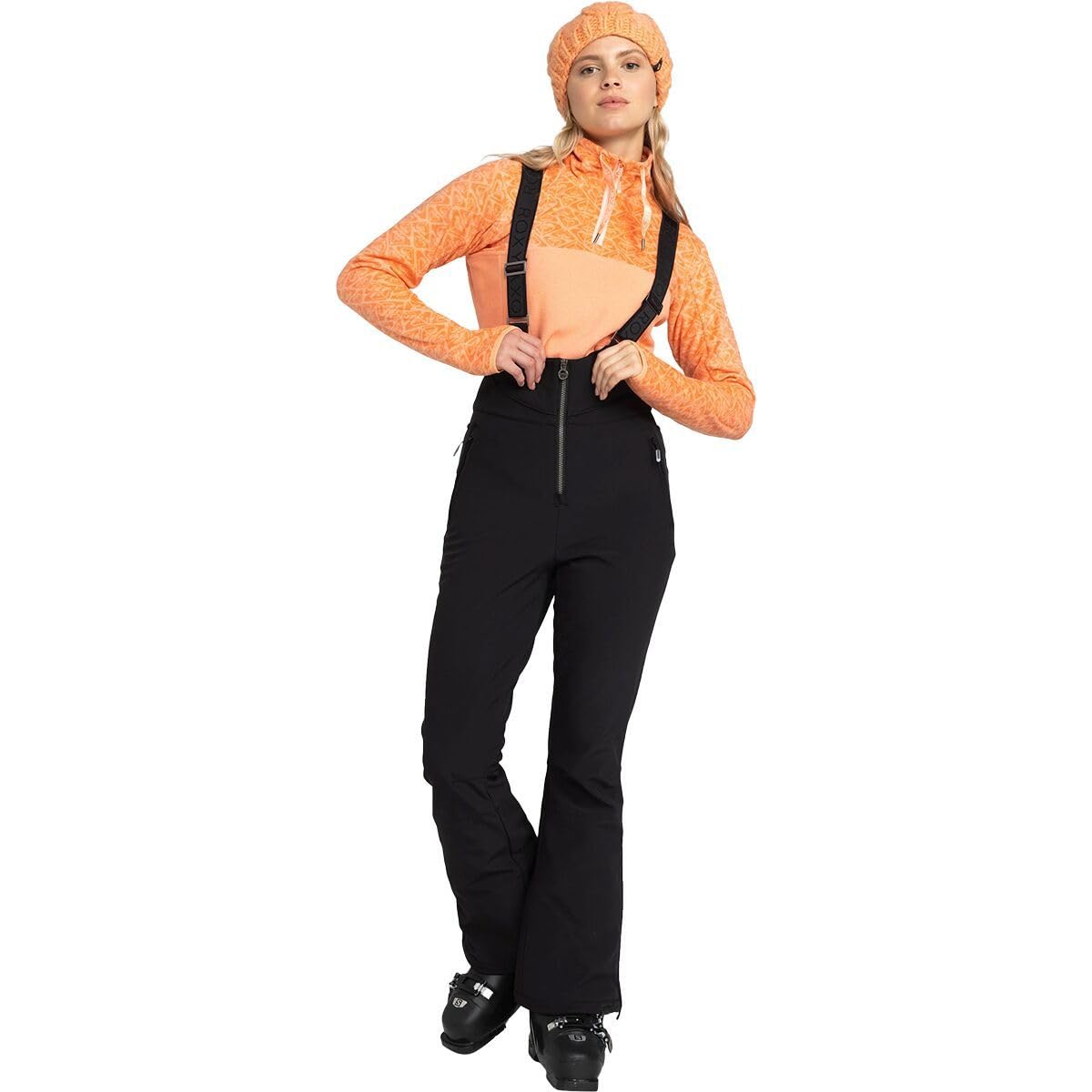 Roxy - Womens Summit Bib Snow Pants, Color Anthracite, Size: Small