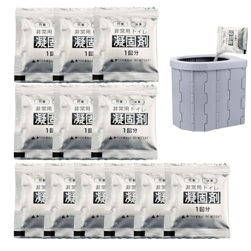 Jukeoiu Urin-Pulver für Camping-Toilette, flüssiges Abfallgel für tragbare Toilette, saugfähiger