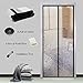 RELIANCER Magnetic Thermal Insulated Door Curtain,Waterproof EVA Door Cover,Fit Doors Size Up to 46