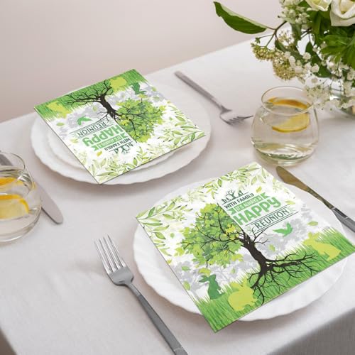 Servilletas de papel a granel HOWAF color verde resistente para decoración del hogar 7