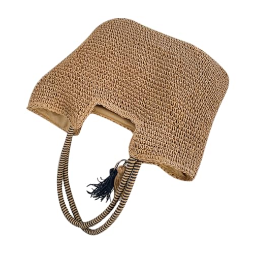 Sac de plage en rotin tressé pour vos vacances et sorties quotidiennes