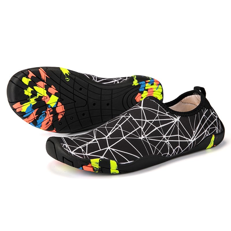 Water Shoes Barefoot Quick-Dry Aqua Yoga Socks Slip-on Swimming Shoes for Men Women Beach Water Sport Pool2