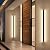 Exterior Wall Lights for House - 2pack 47.3inch Long Strip Modern Outdoor Light Wall Fixture Sconce, Dimmable Outside Garage Exterior Lights, Black Wall Mount Lighting for Porch Corridor, Garage