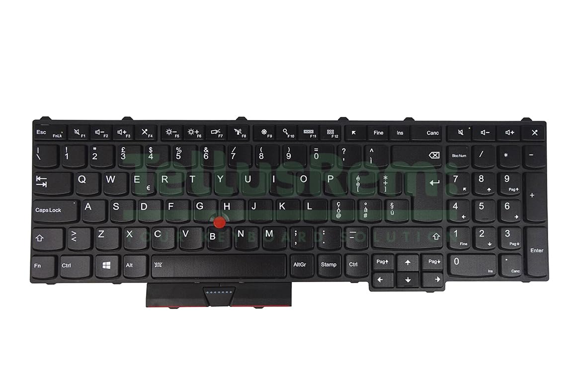 sostituzione della tastiera Italiano retroilluminata per Lenovo Thinkpad P50 P70 P51 P71
