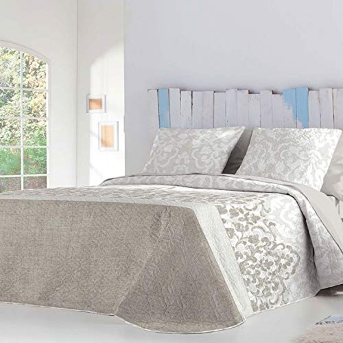 Textil Antilo Fundeco Colcha Bouti Sharon (Beige, Cama 135(230x270))