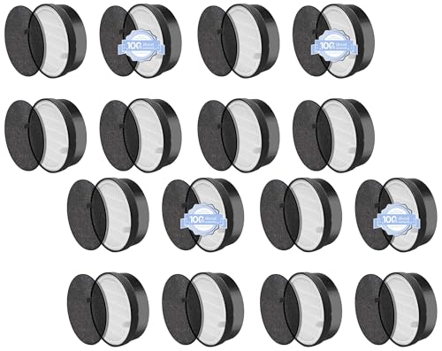 Image of LEVOIT LV-H132 Replacement Filter, Genuine LV-H132-RF Air Purifier Filters, High-Efficiency Activated Carbon for Removal of Smoke, Odor, Allergens, Pollen 4 count (Pack of 4)